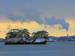 367 松島の雪景色