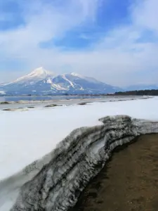 401 猪苗代湖の冬景色