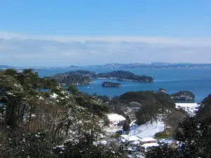 334 松島の雪景色