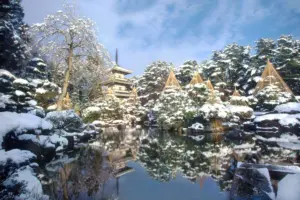 441 輪王寺の雪景色