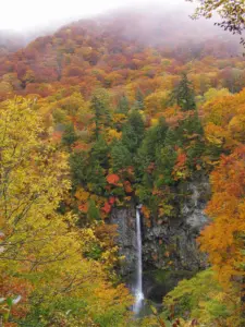 234 色麻大滝の紅葉